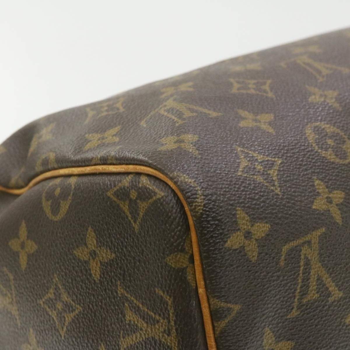 Louis Vuitton LOUIS VUITTON Monogram Speedy 30 Hand Bag M41526 LV
 Auth go061 MW2722