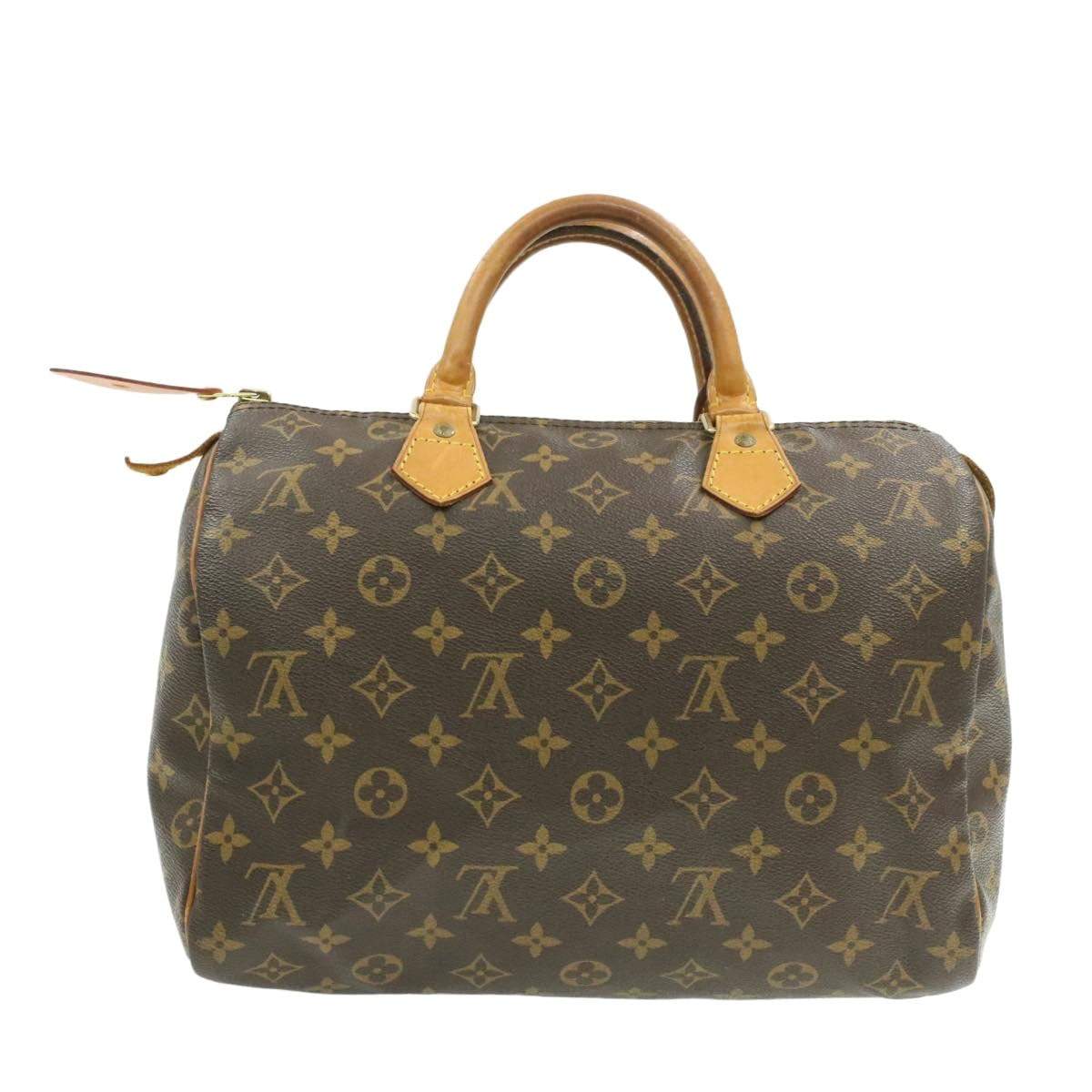 Louis Vuitton LOUIS VUITTON Monogram Speedy 30 Hand Bag SP0995