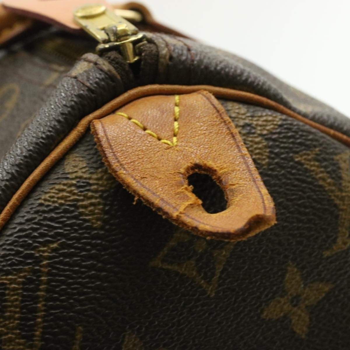 Louis Vuitton LOUIS VUITTON Monogram Speedy 30 Hand Bag SP0995