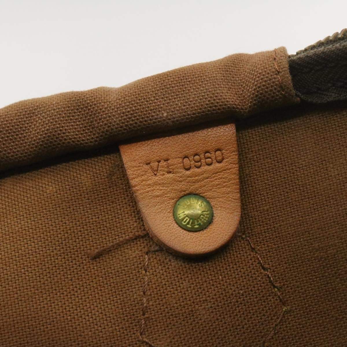 Louis Vuitton LOUIS VUITTON Monogram Speedy 30 Hand Bag VI0960