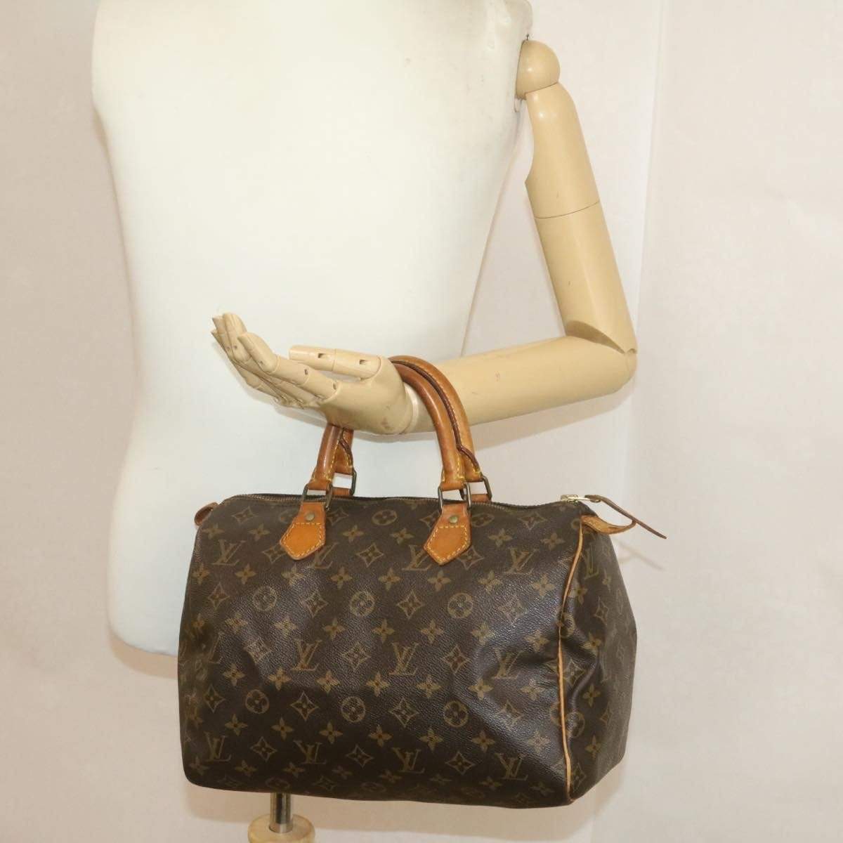 Louis Vuitton LOUIS VUITTON Monogram Speedy 30 Hand Bag VI0960