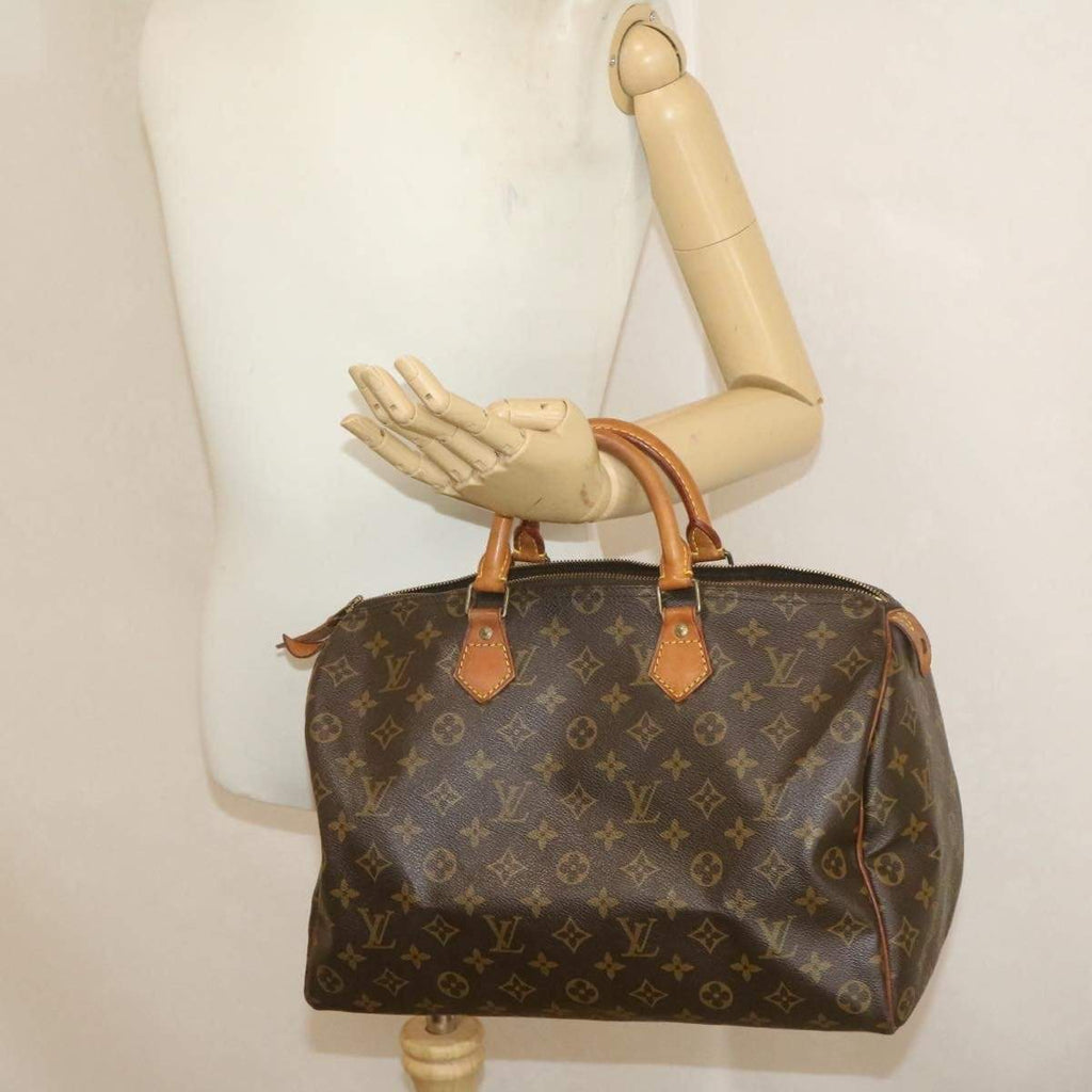 LOUIS VUITTON Monogram Speedy 35 Hand Bag SP0988 – LuxuryPromise