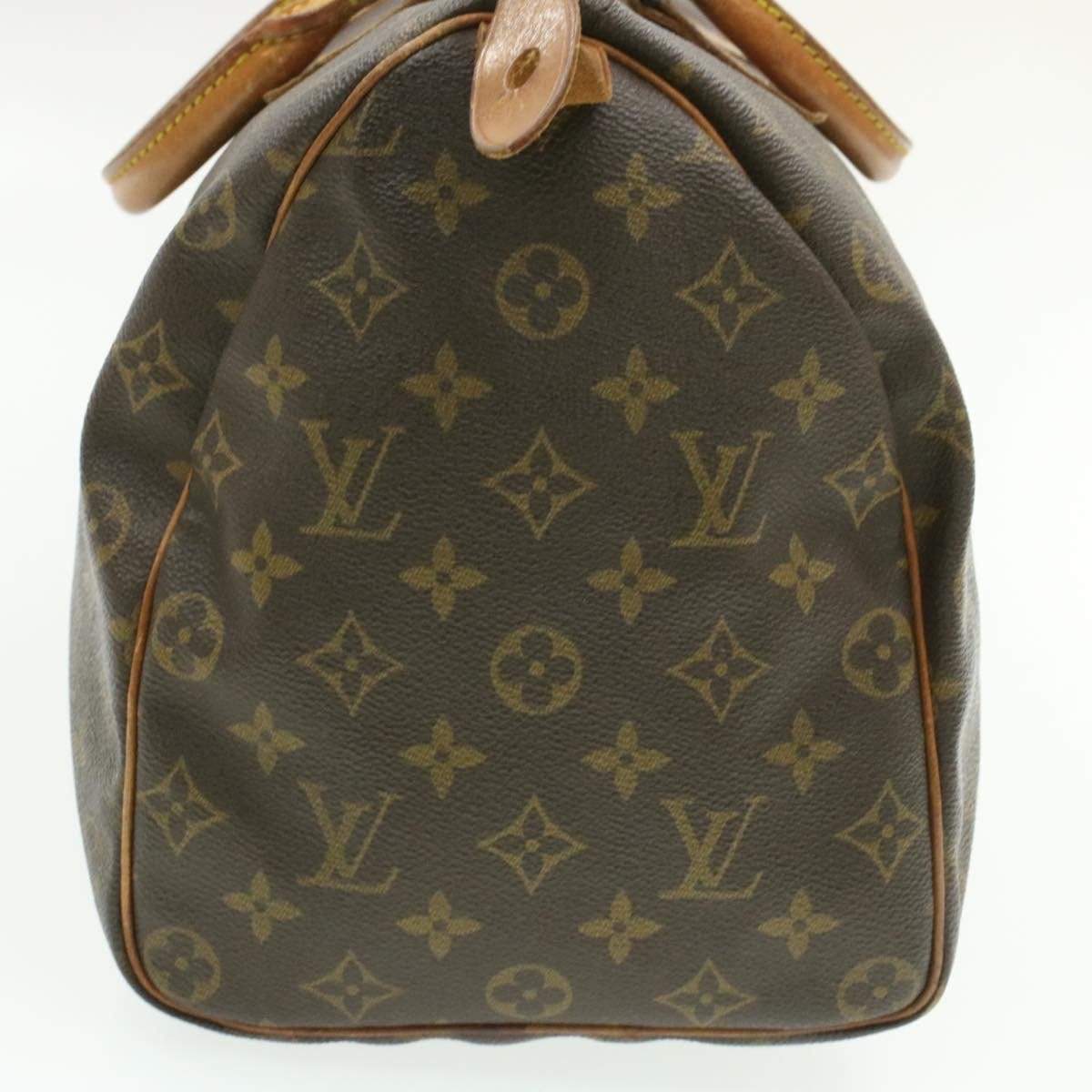 Louis Vuitton LOUIS VUITTON Monogram Speedy 35 Hand Bag LV MB0940