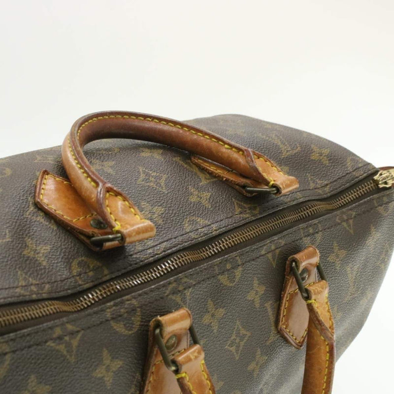 LOUIS VUITTON Monogram Speedy 35 Hand Bag LV MB0940 – LuxuryPromise