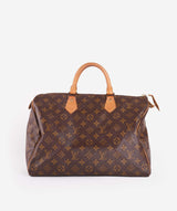 Louis Vuitton LOUIS VUITTON Monogram Speedy 35 Hand Bag MB0961