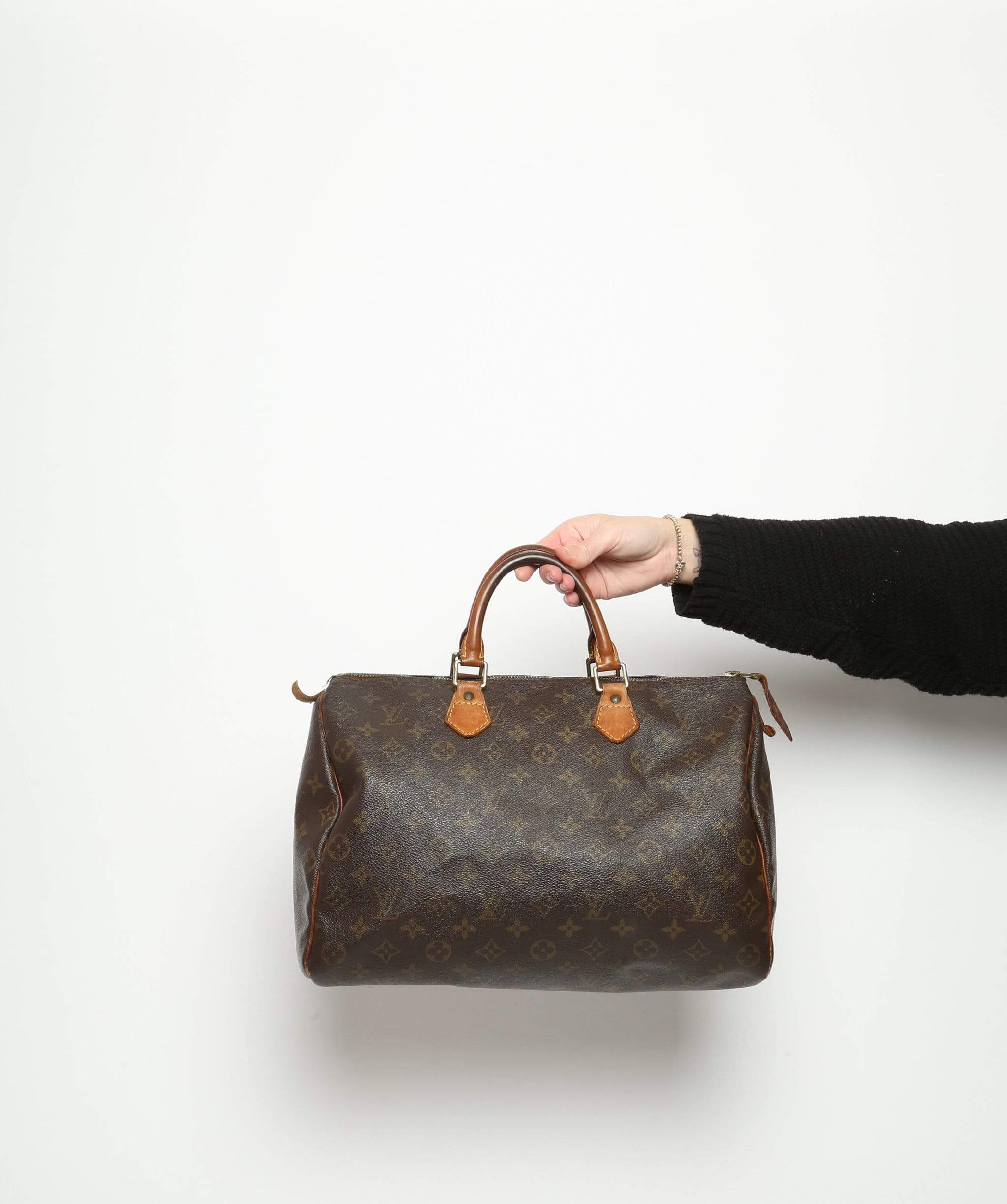 Louis Vuitton LOUIS VUITTON Monogram Speedy 35 Hand Bag SP0988