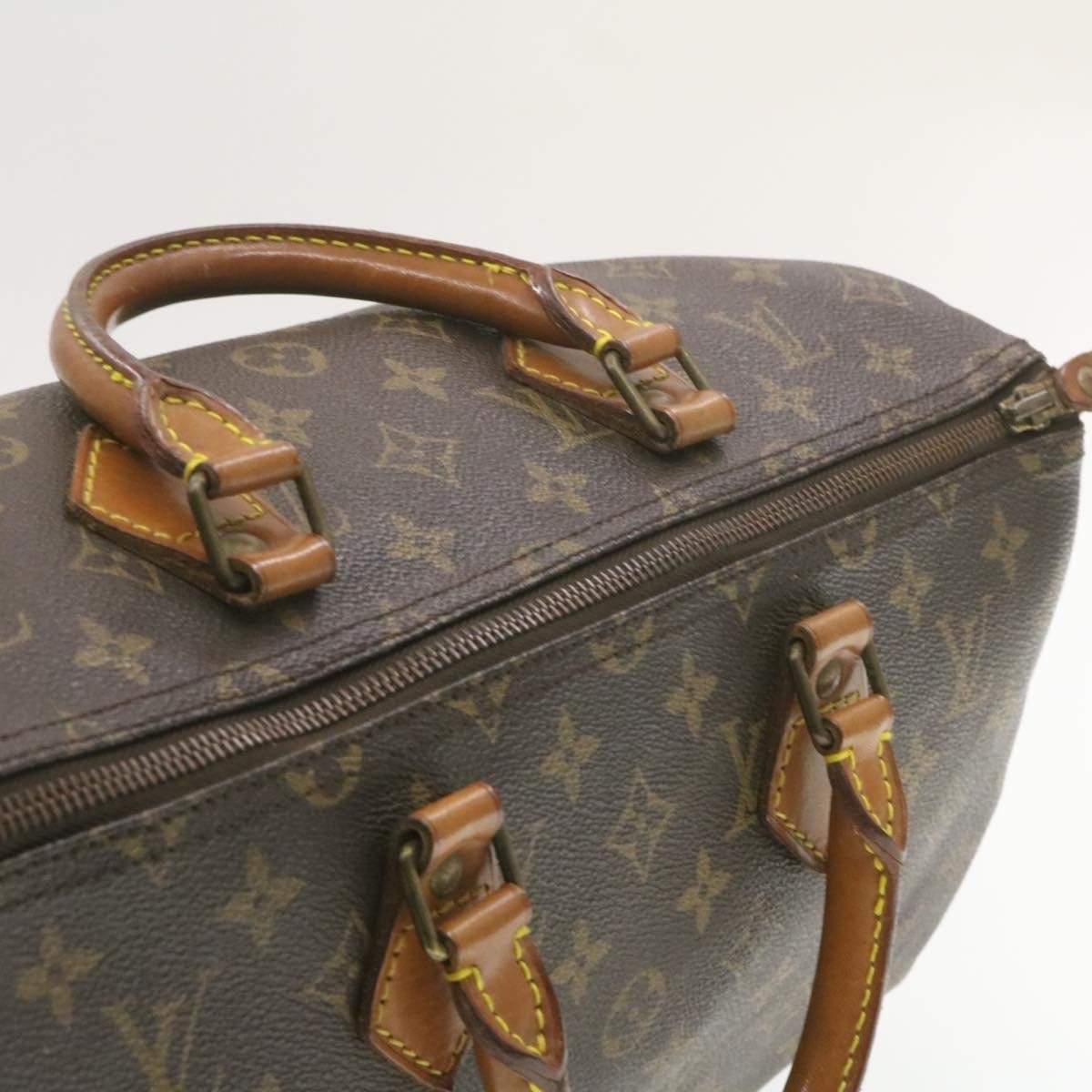 Louis Vuitton LOUIS VUITTON Monogram Speedy 35 Hand Bag VI872