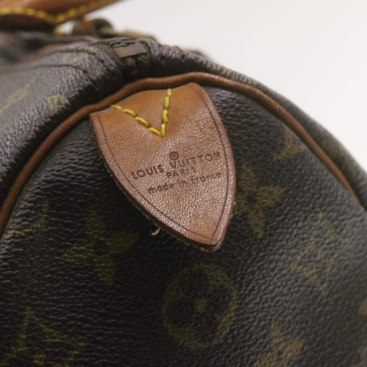 Louis Vuitton LOUIS VUITTON Monogram Speedy 35 Hand Bag VI872