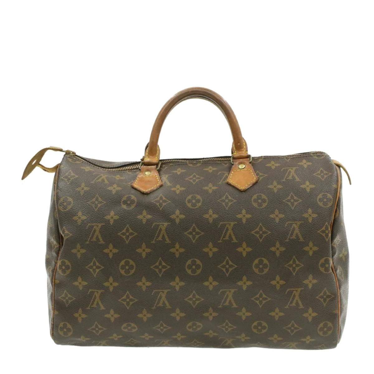 Louis Vuitton LOUIS VUITTON Monogram Speedy 35 Hand Bag VI873