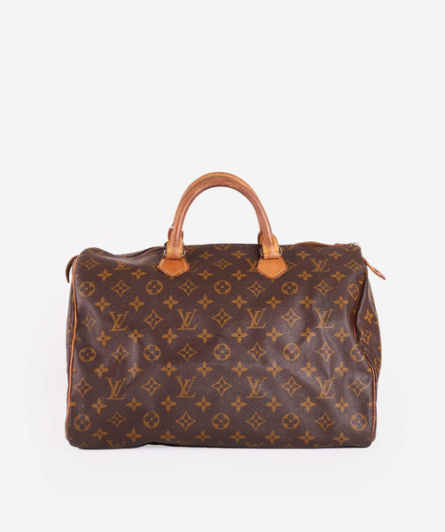 Louis VUITTON year 1987 - BAG Speedy 35 cm in Monogram…