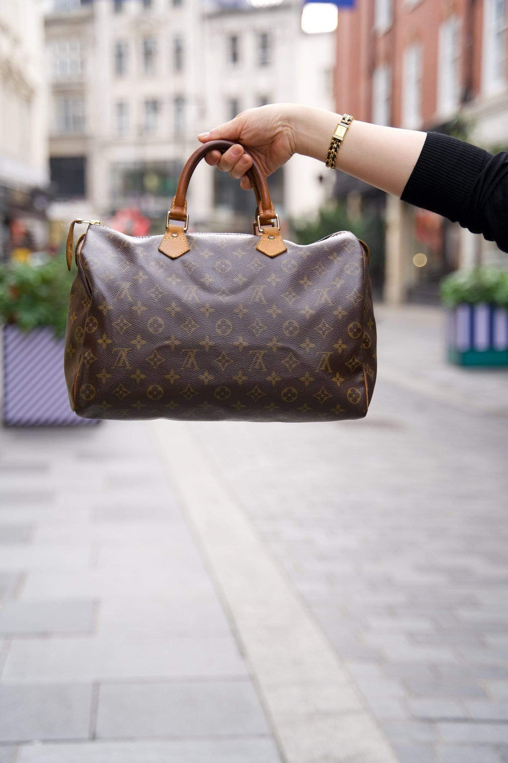 Louis Vuitton Pre-owned Sunshine Express Speedy Tote Bag - Brown