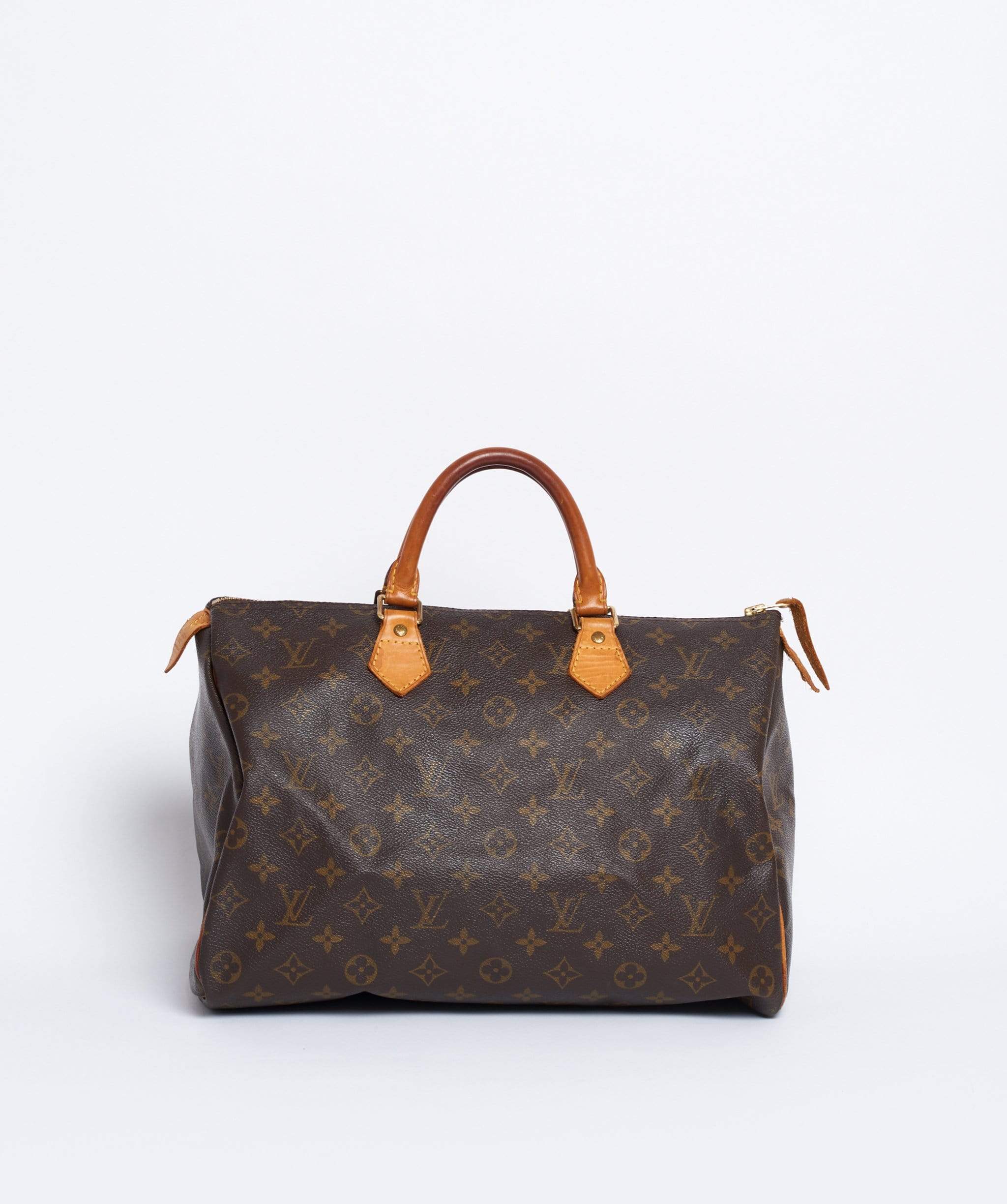 Louis Vuitton LOUIS VUITTON Monogram Speedy 35 Handbag MB0091