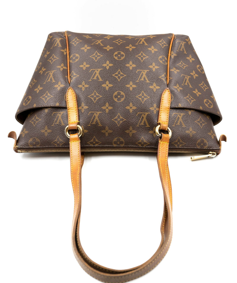 Louis Vuitton Totally MM Damier Azur Canvas Tote Bag