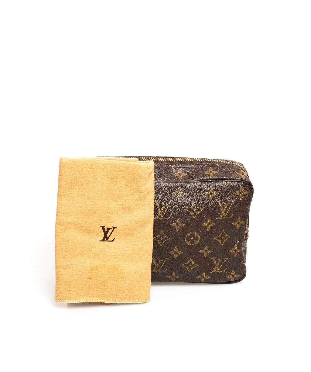 Louis Vuitton-Themed Clutch — Stitching Fox