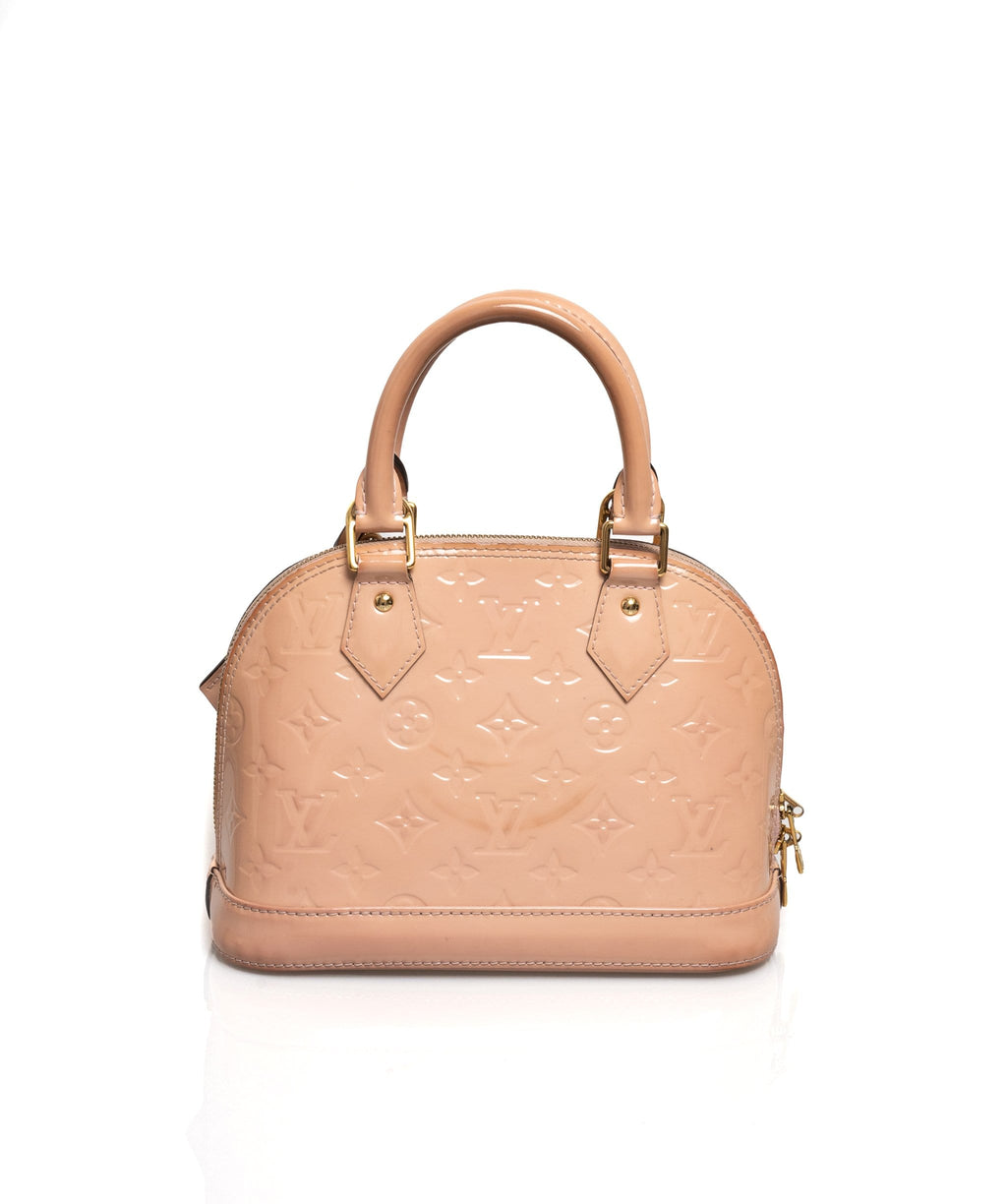 Louis Vuitton Monogram Vernis Alma BB Hand Bag Rose Ballerine - AWL1579