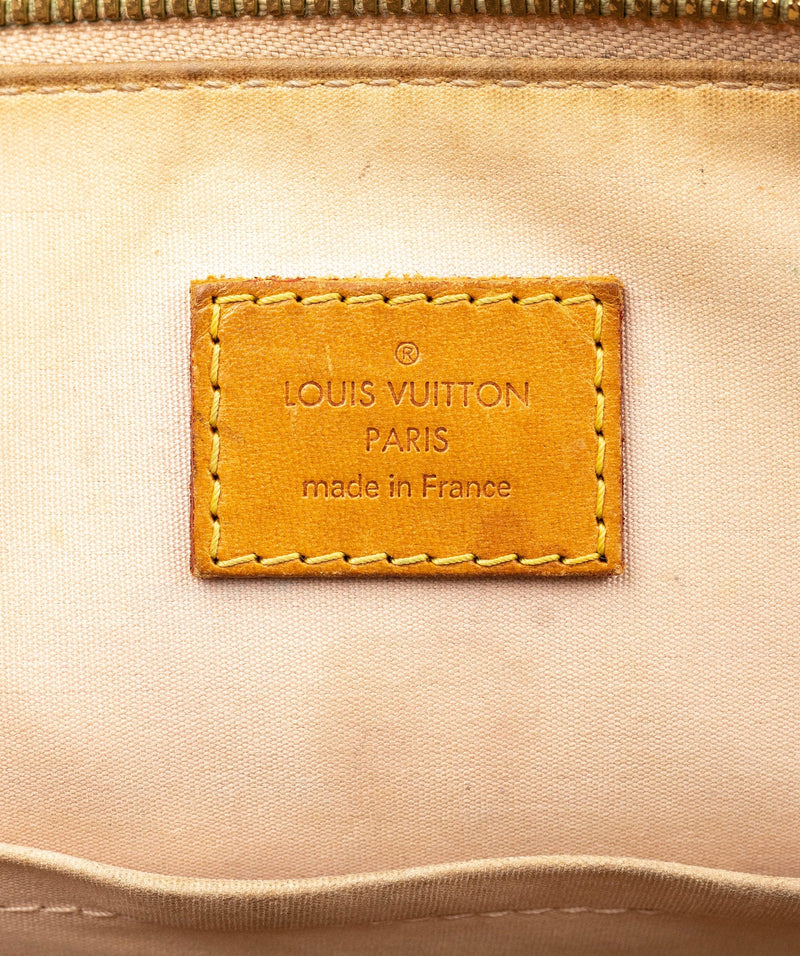 Louis Vuitton LOUIS VUITTON Monogram Vernis Alma PM Hand Bag Rose Florentin AWL1578