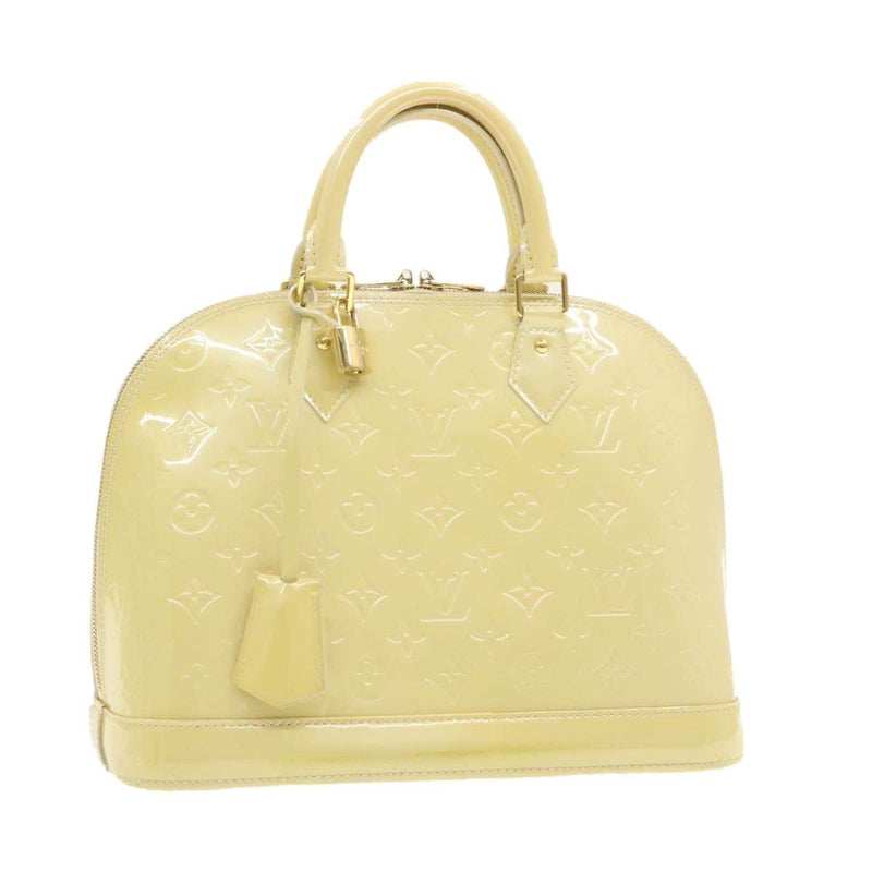 Louis Vuitton, Bags, Authentic Louis Vuitton Alma Vernis Mm Size In  Excellent Condition