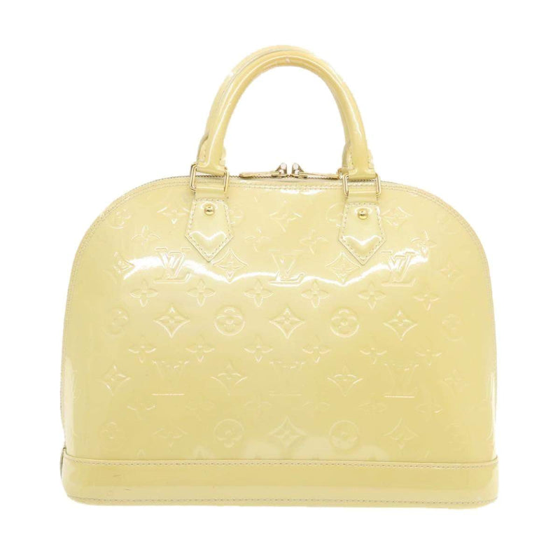 Louis Vuitton - Authenticated Alma Handbag - Leather Yellow for Women, Good Condition
