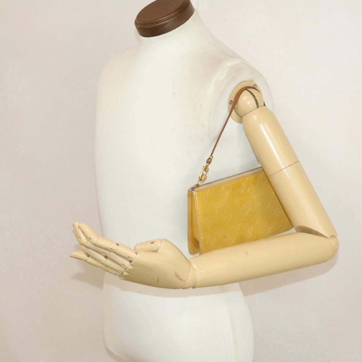 LOUIS VUITTON Monogram Vernis Lexington Pouch Beige TH0978 – Luxury Promise