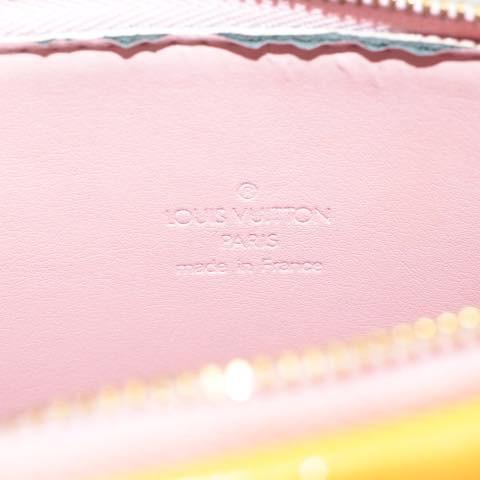 Louis Vuitton Fuchsia Theda Hinge Thin Monogram Vernis Dark Pink