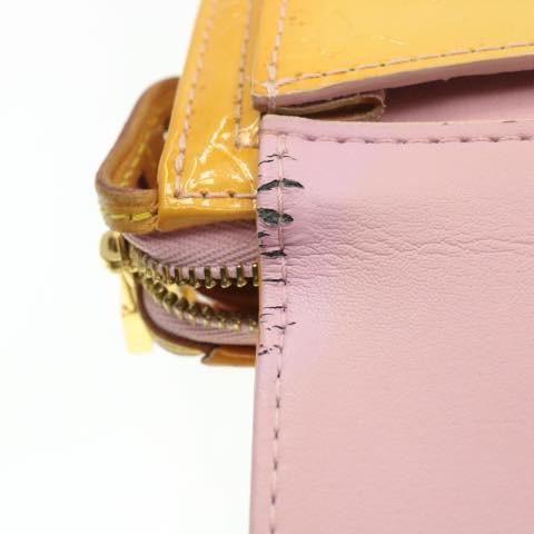 Louis Vuitton, Bags, Louis Vuitton Monogram Vernis Pochette Cosmetic  Pouch Pink M9008 Lv Auth Am3598