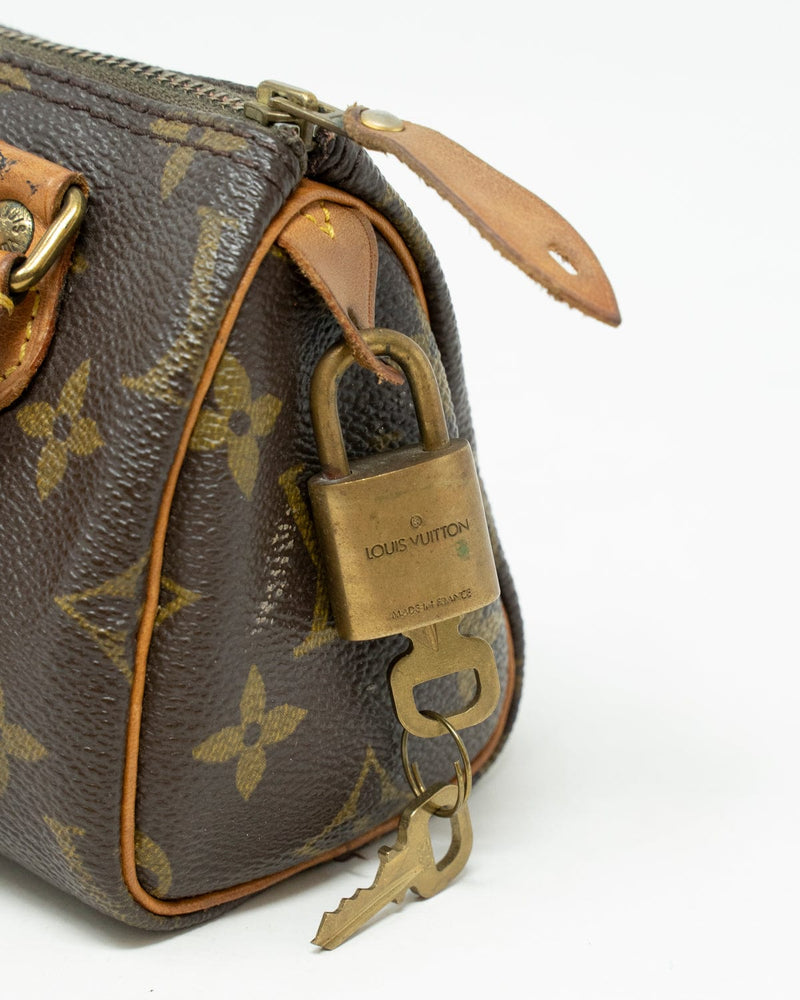 Vintage Louis Vuitton Speedy Mini Handbag Lock & Key -  Norway