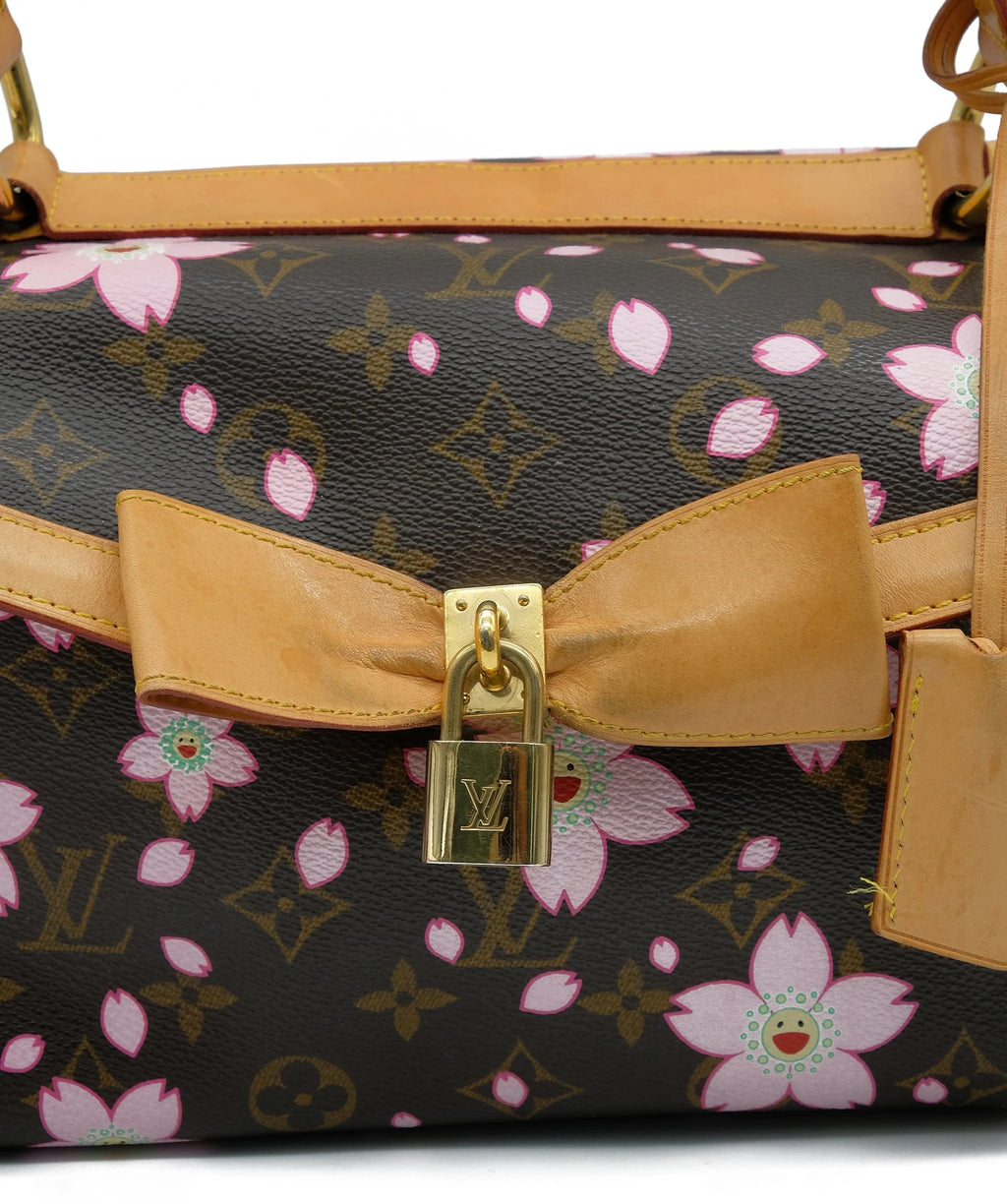 louis vuitton bags louis vuitton murakami cherry blossom handbag rjc1849
