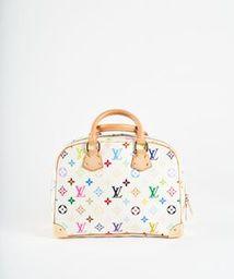 Louis Vuitton Louis Vuitton Murakami Leather Bowling Bag