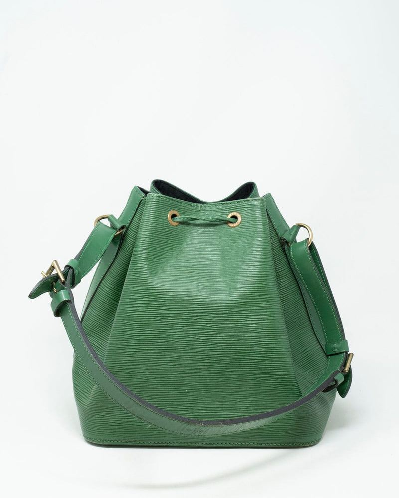 Louis Vuitton, Bags, Auth Louis Vuitton Epi Danube M45634 Womens Shoulder  Bag Neogreen