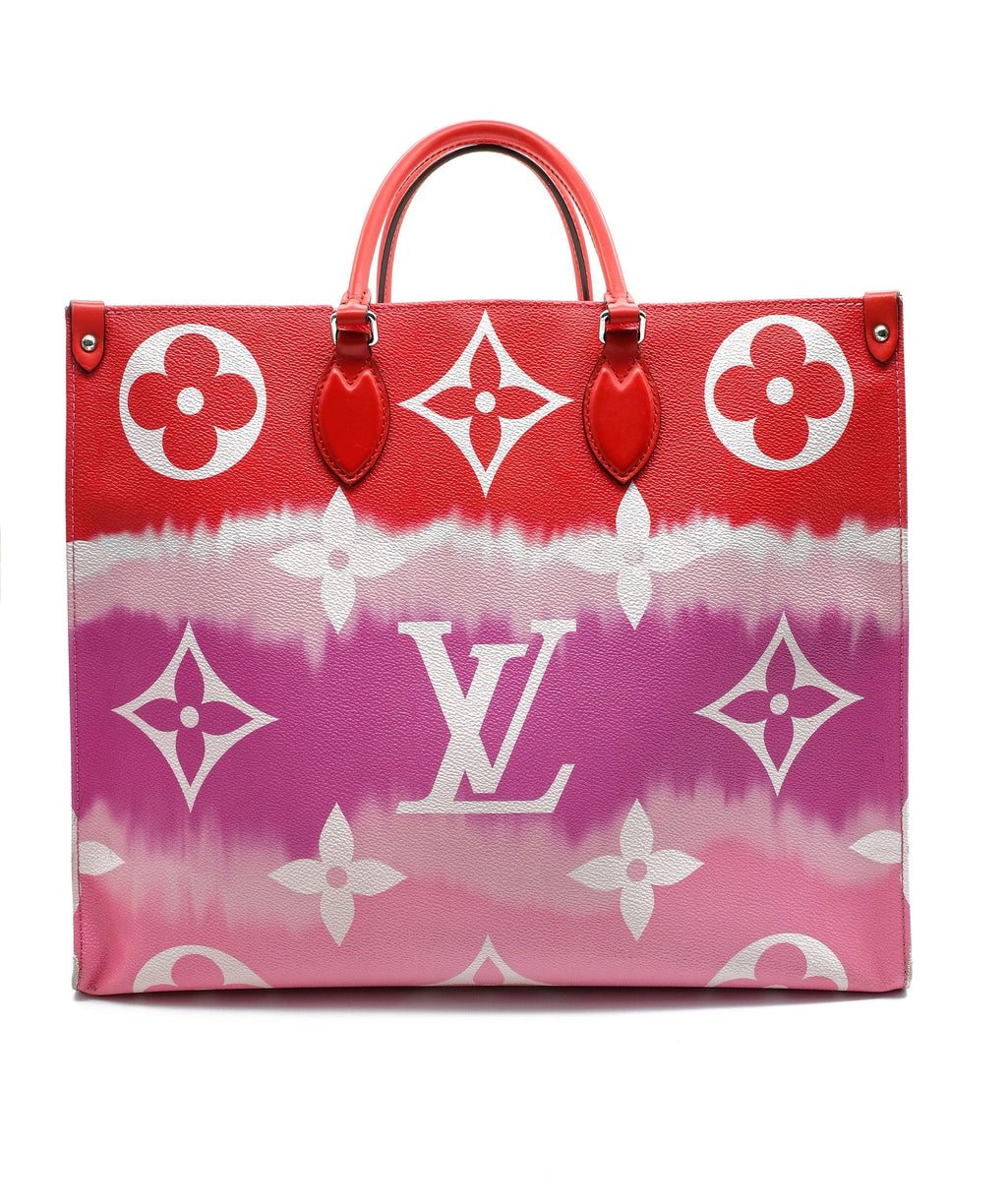Louis Vuitton LV Escale Onthego GM Red Tote Bags Limited Edition