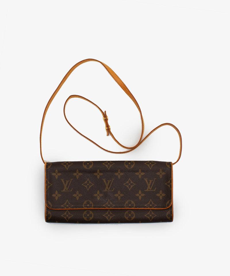 Louis Vuitton Pochette Twin Pm Crossbody Bag, Monogram