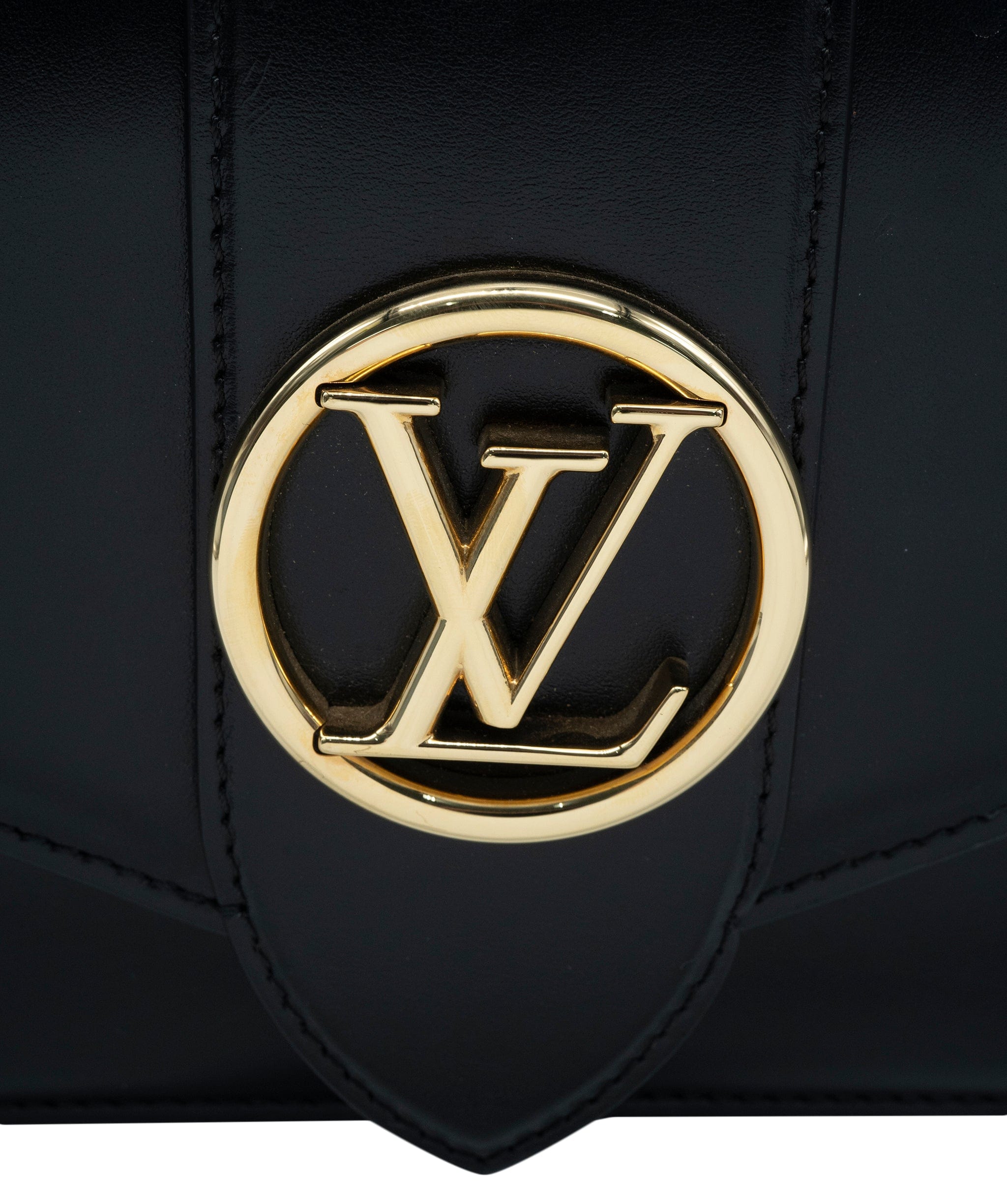 Louis Vuitton Louis Vuitton Pont 9 black GHW AVL1101