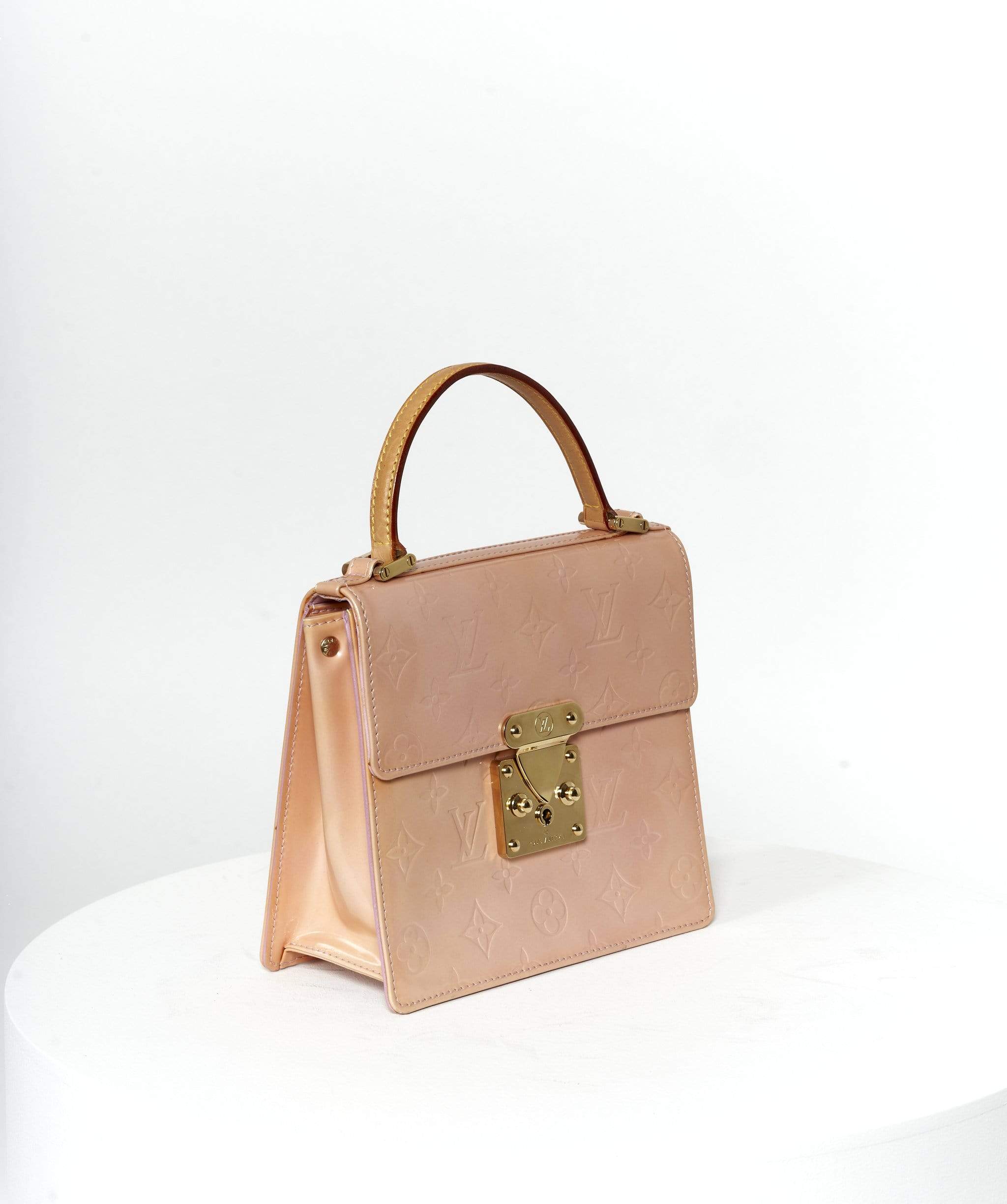 Louis Vuitton Louis Vuitton Rose Vernis Spring Street Handbag