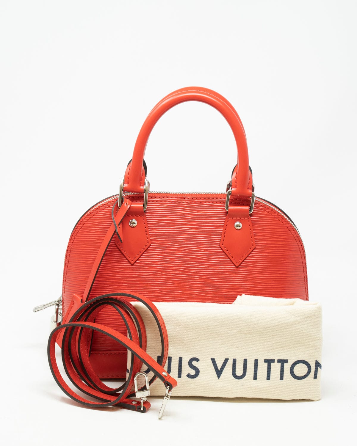 Louis Vuitton Louis Vuitton Small Alma Red Epi BB Crossbody Bag - AWL3211