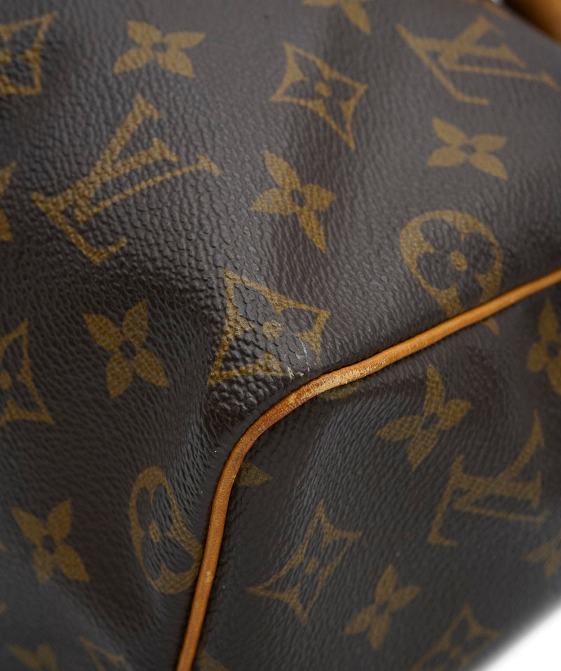 Louis Vuitton - Authenticated Pallas Handbag - Leather Brown for Women, Very Good Condition