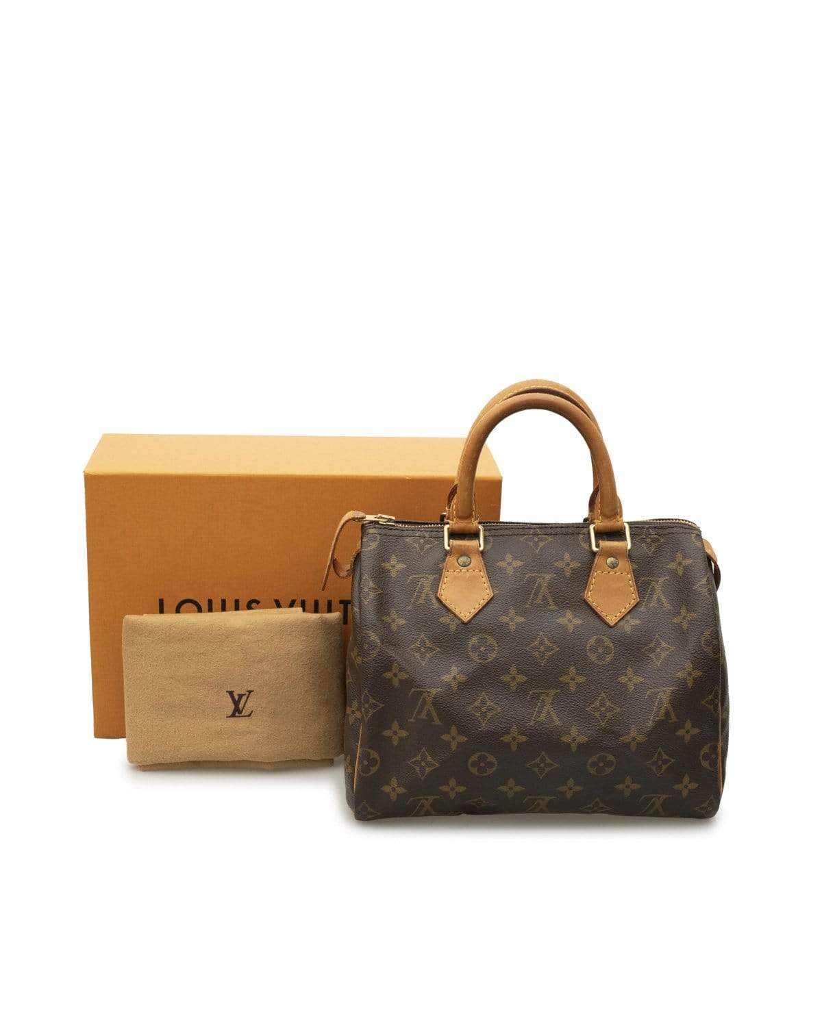 Louis Vuitton Louis Vuitton Speedy 25 Brown Monogram Handbag - AWL2018