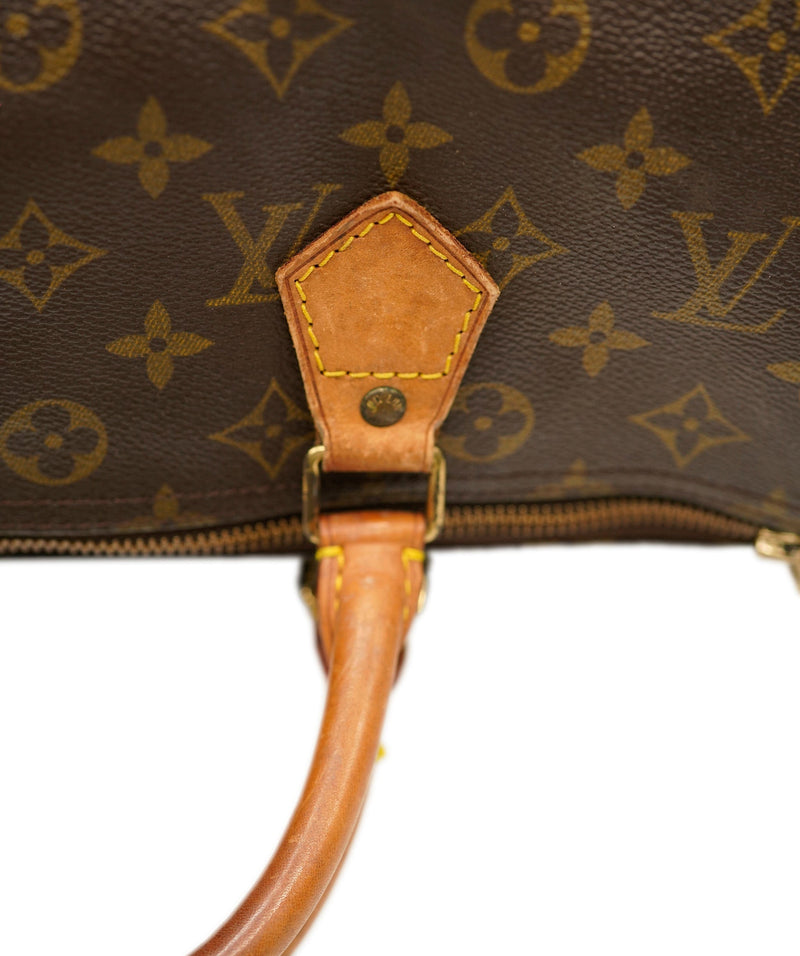 Speedy 30 Vintage bag in brown monogram canvas Louis Vuitton