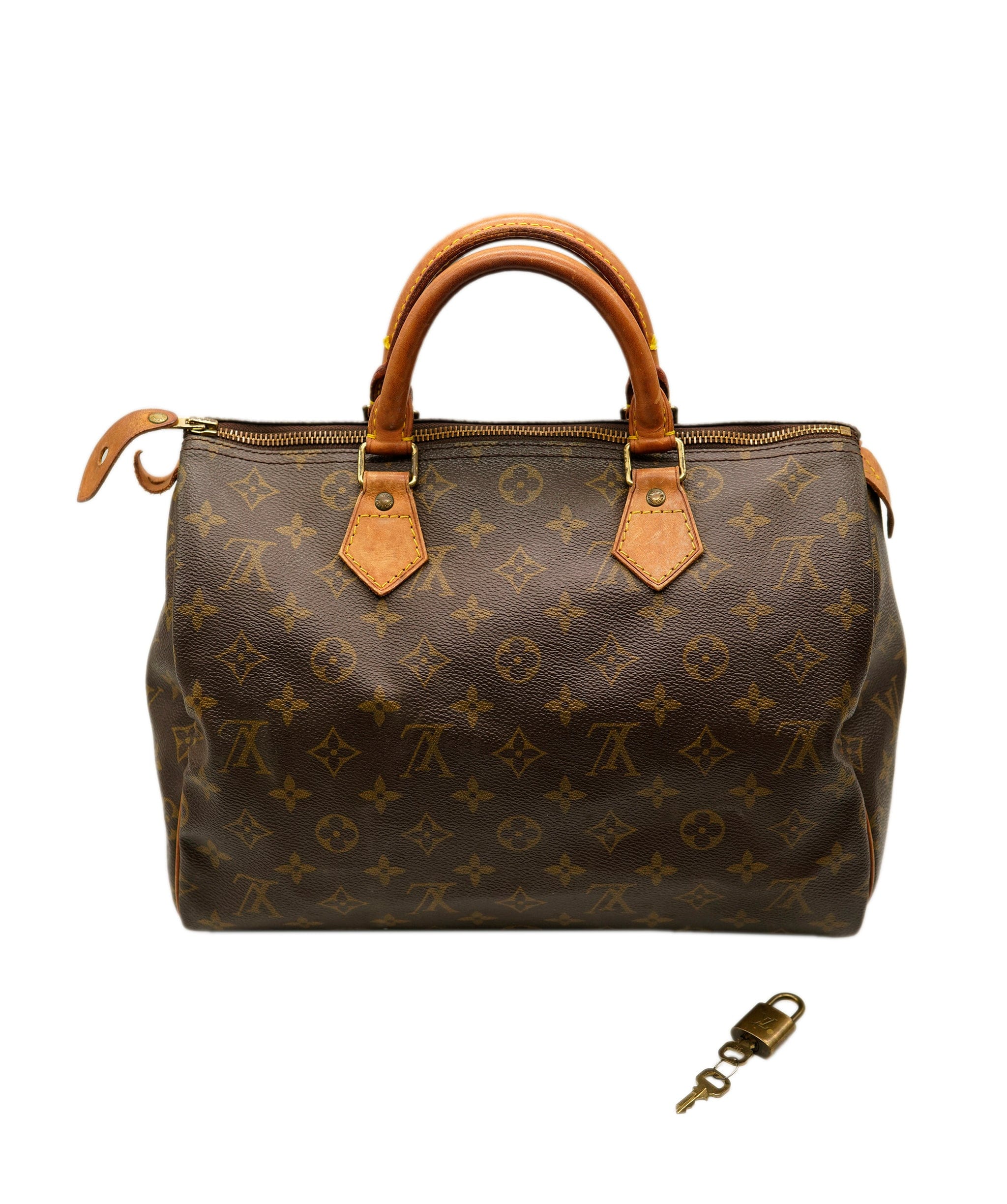 Louis Vuitton Louis Vuitton Speedy 30 Brown Monogram Canvas AWL4394