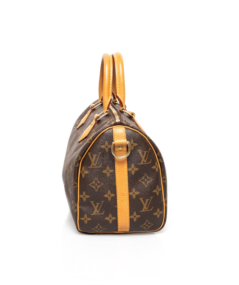 Louis Vuitton Speedy 25 Bandouliere Monogram Shoulder Bag