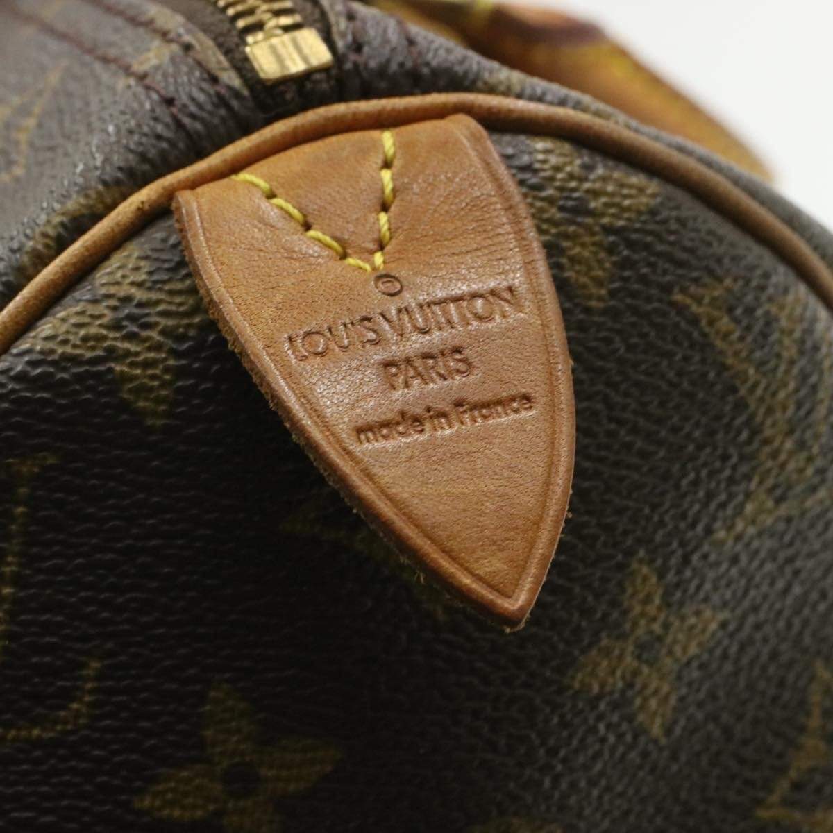 Louis Vuitton LOUIS VUITTON Speedy Monogram 30 Hand Bag SP0917