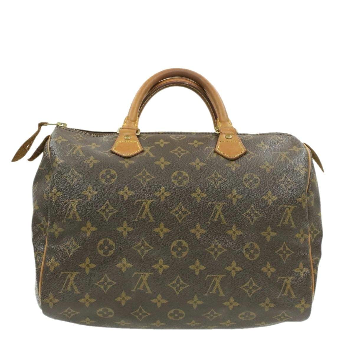 Louis Vuitton LOUIS VUITTON Speedy Monogram 30 Hand Bag SP0917