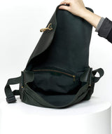 Louis Vuitton LOUIS VUITTON Taiga Del Sous Shoulder Bag SP0081