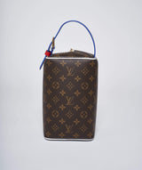 Louis Vuitton x NBA Hero Black Monogram Embossed Cloakroom Dopp Kit  Toiletry Bag - Yoogi's Closet