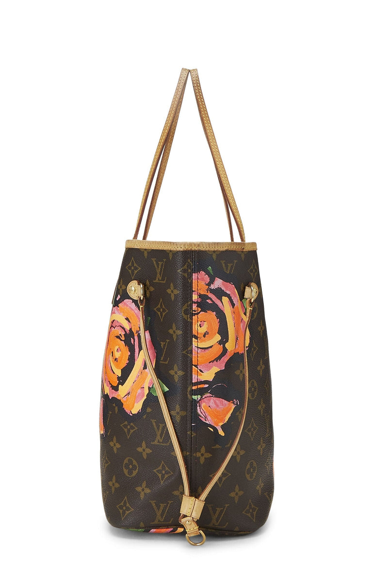 Louis Vuitton Stephen Sprouse Monogram Roses Neverfull MM Flowers