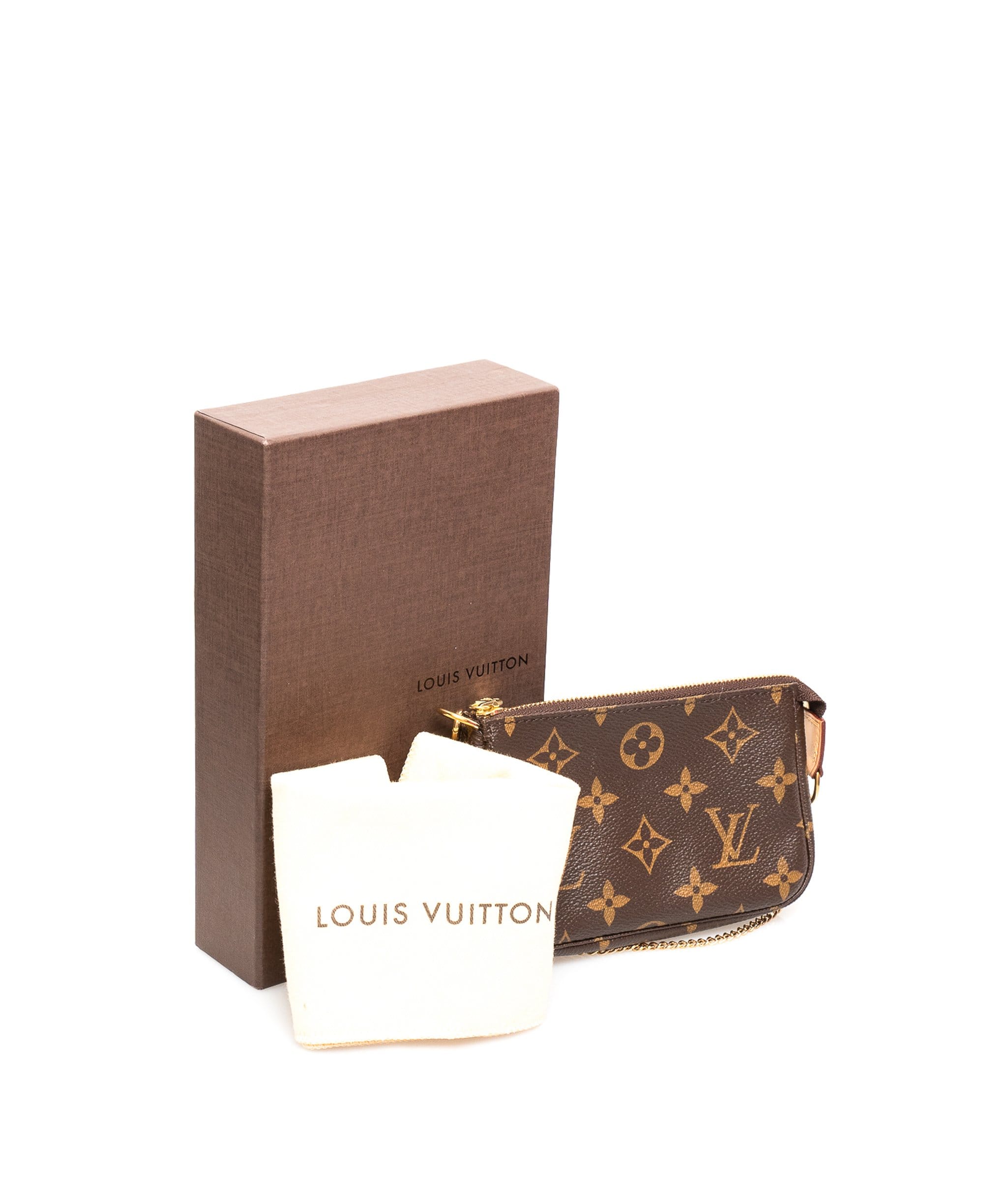 Louis Vuitton Lous Vuitton Mini Pochette With Chain - ADL1474