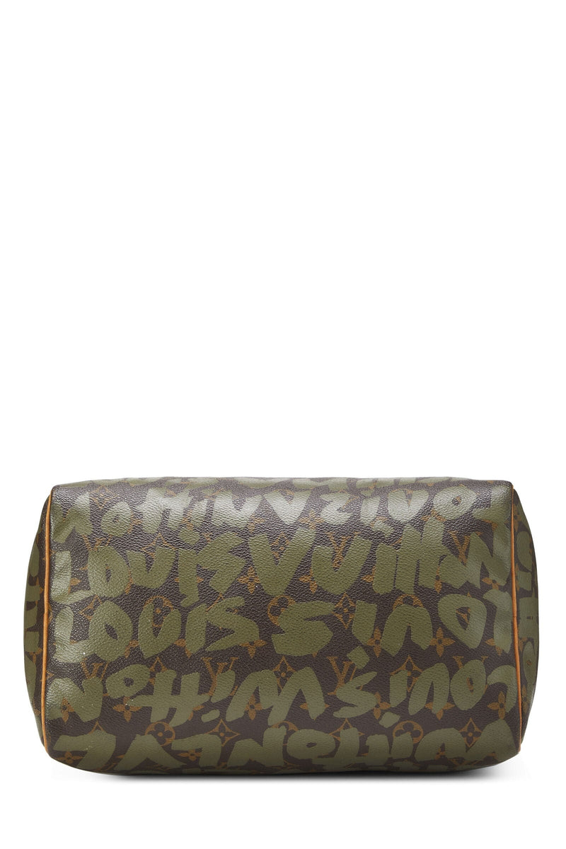 Louis Vuitton // 2001 Monogram Stephen Sprouse Graffiti Speedy 30