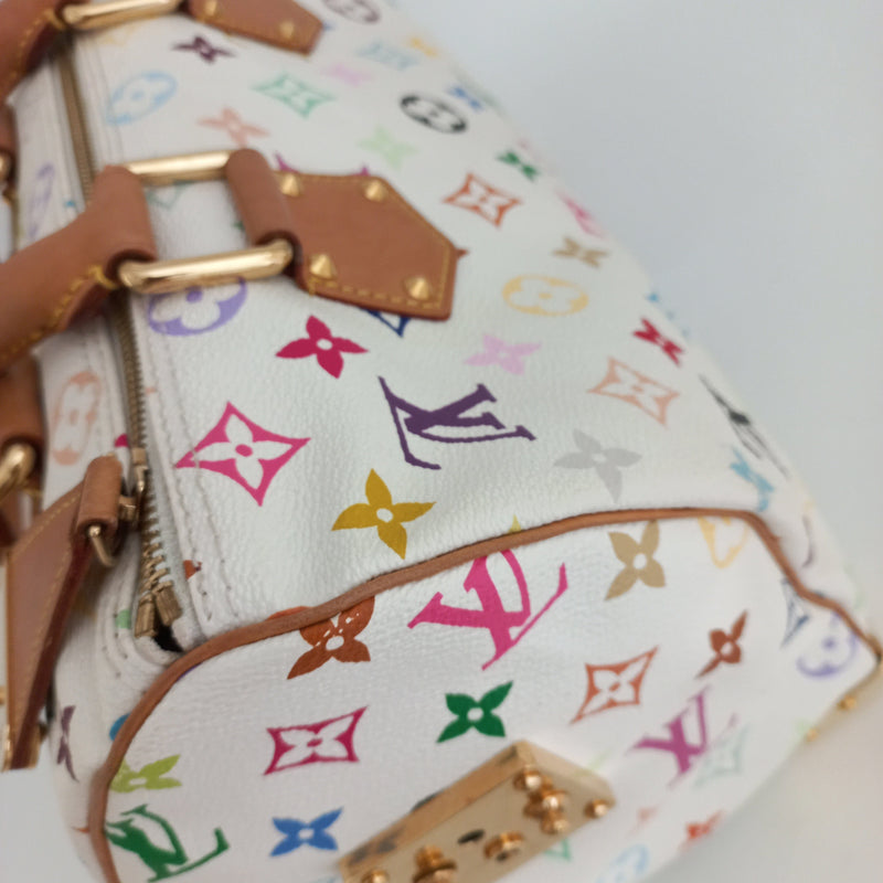 Speedy pony-style calfskin handbag Louis Vuitton Multicolour in