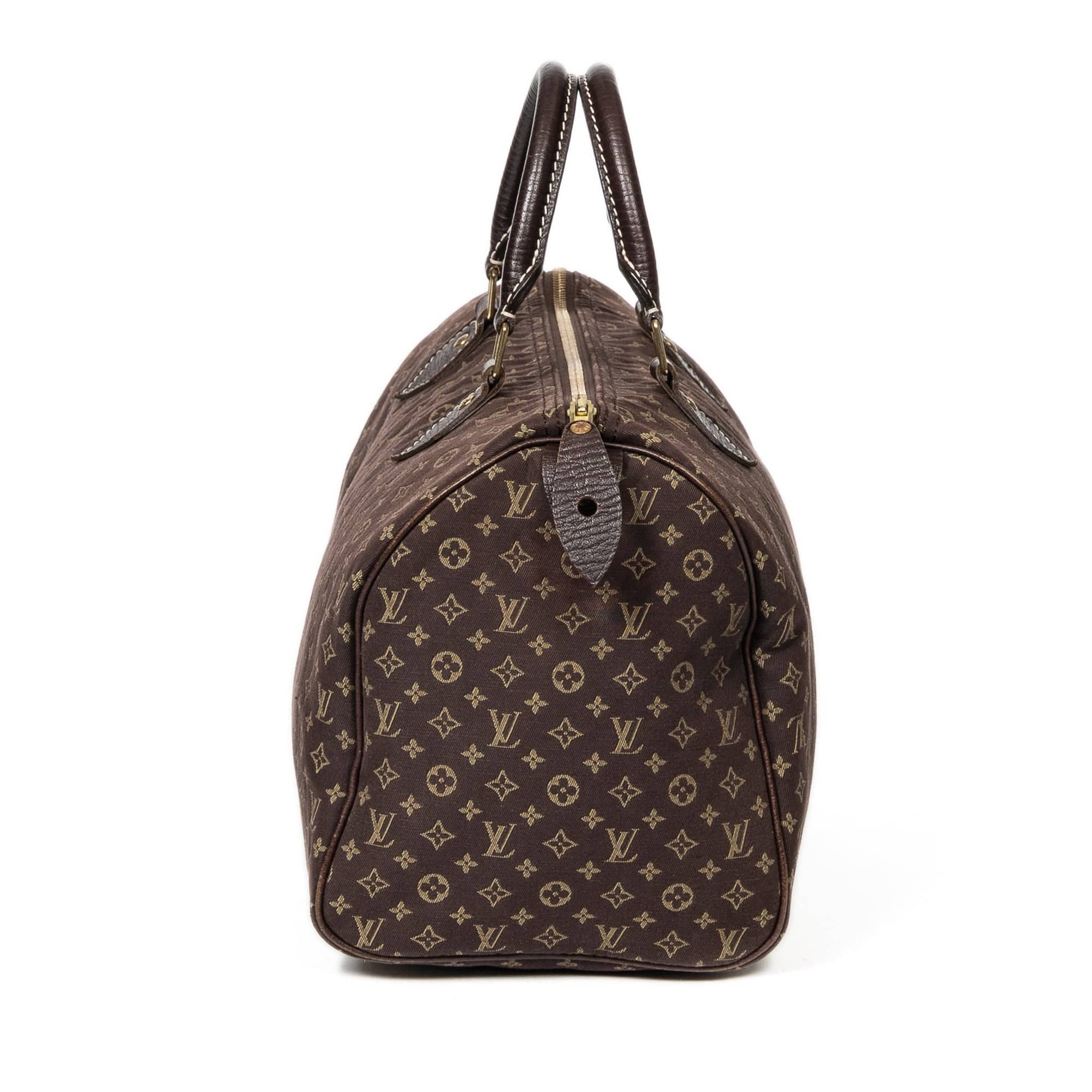 Louis Vuitton Rare Louis Vuitton Mini Lin Speedy 30 Bag - AWC1658