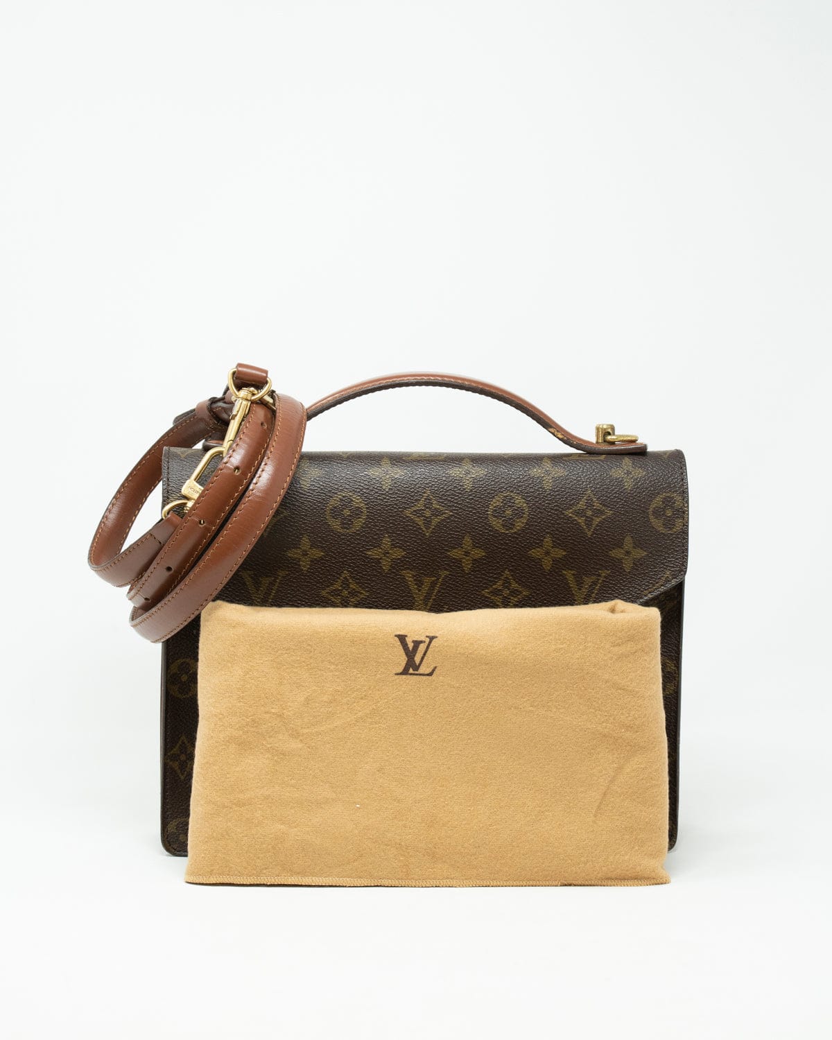 Louis Vuitton Vintage Louis Vuitton Monogram Monceau Shoulder Bag - AWL2197