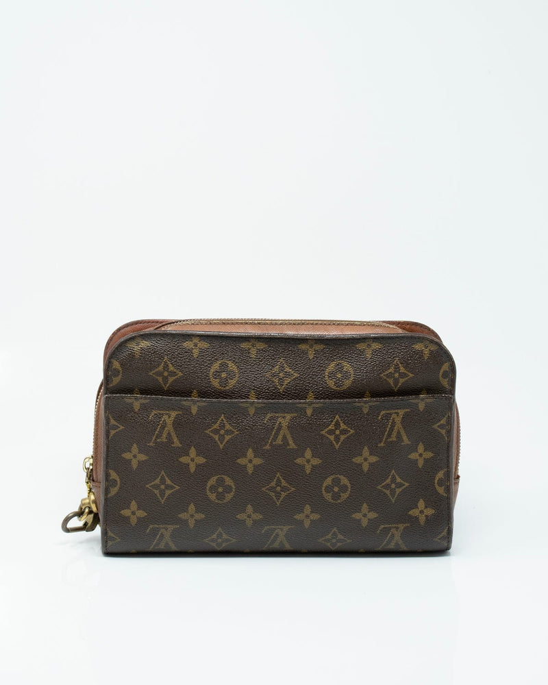 Monogram Canvas Leather Randonnée Backpack (Authentic) – The Lady Bag